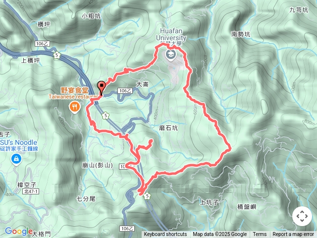 大崙古道、崩山大崙、石碇大崙、樹梅嶺、磨石坑山、圳沽古道O走