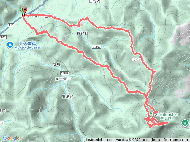 安坑七山O型縱走順遊獅仔頭山步道