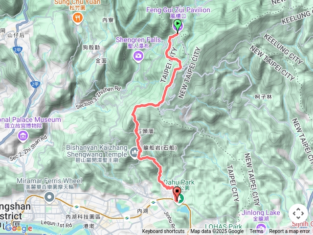 2025台北大縱走四段