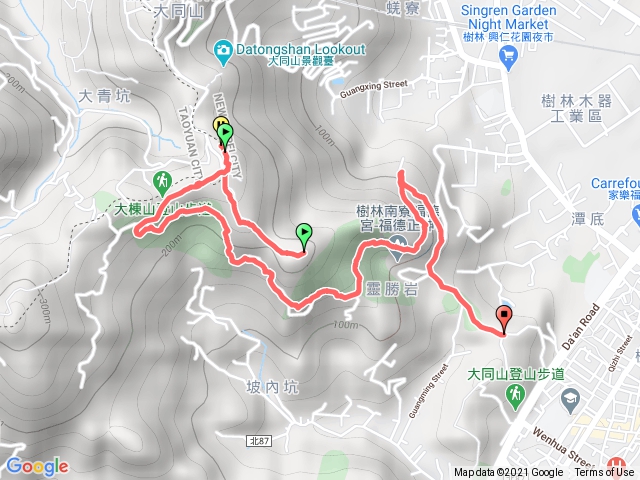 2021月月山首爬青龍嶺