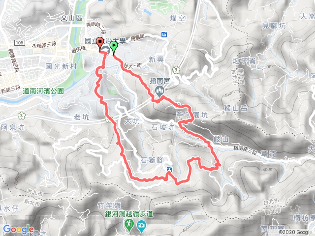 臺北步道大縱走：南縱走木柵段