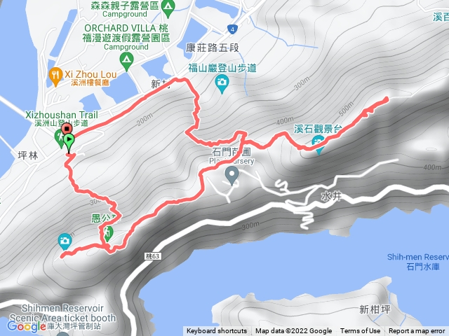 溪洲山577+新溪洲山（石門水庫）