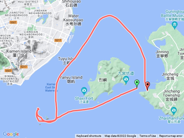 藍色公路Quemoy金門