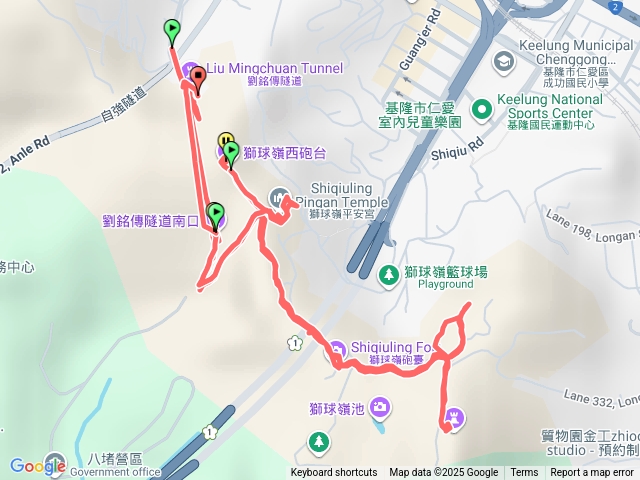 獅球嶺砲台劉銘傳隧道