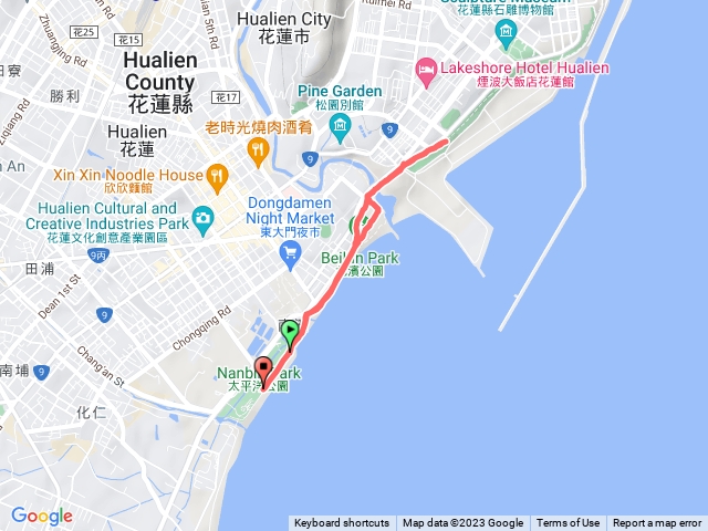 花蓮健走5km