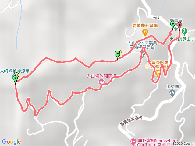 大崎凍登山步道