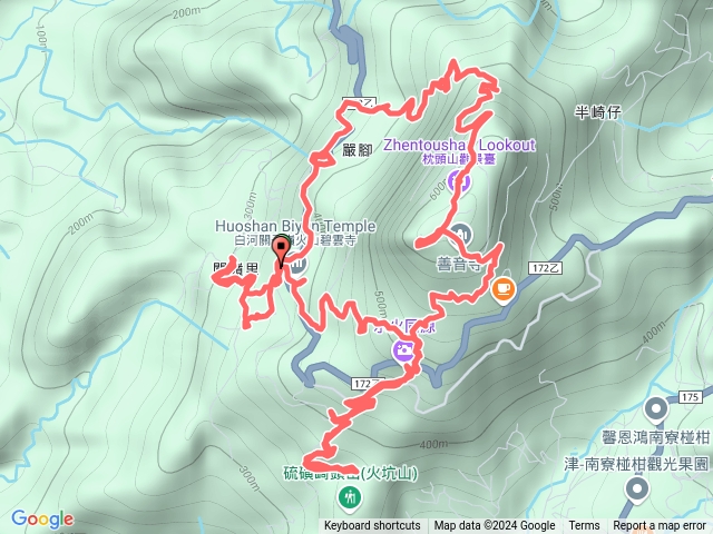 火山碧雲寺-水火同源-夜迎東山佛祖回駕古香路-硫磺崎頭山（未竟）-枕頭山-六溪香路古道（未竟）2024-09-28預覽圖