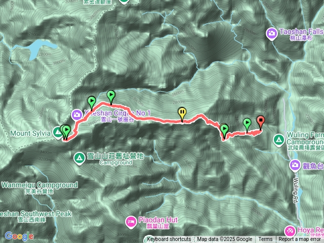 雪山主東（住七卡）