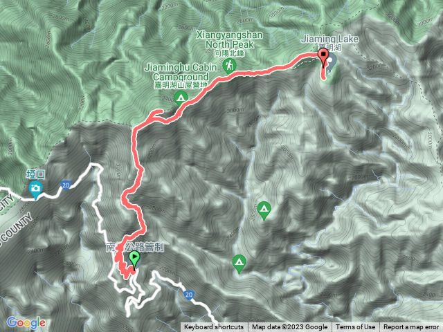 嘉明湖一天一夜類單攻