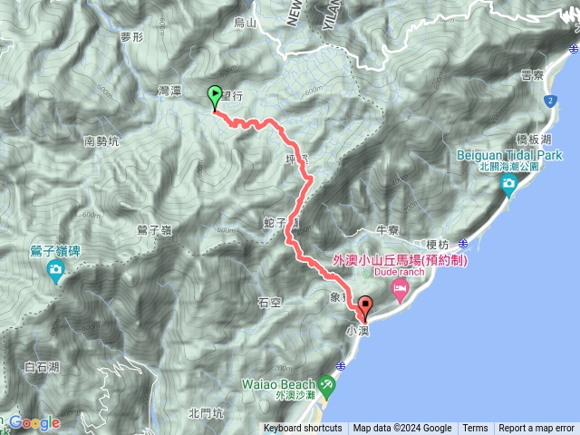 烏山古道、坪溪古道