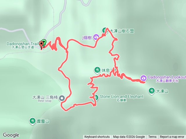 奮起湖大凍山步道預覽圖