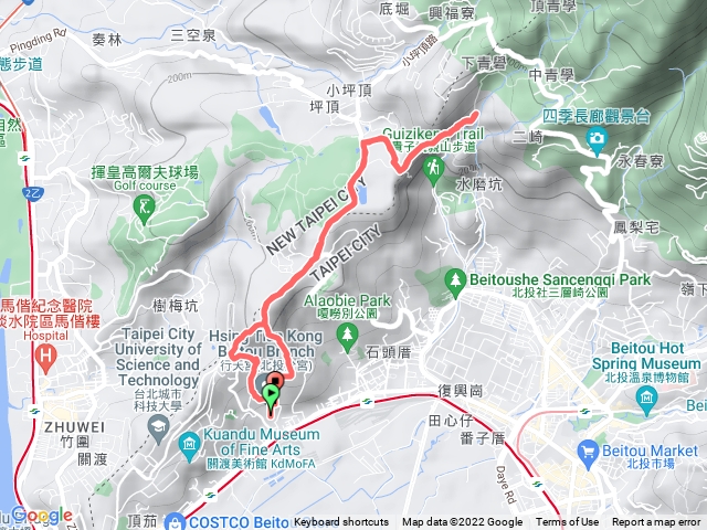 忠義山、貴子坑打印台