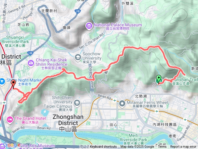 金劍縱走預覽圖