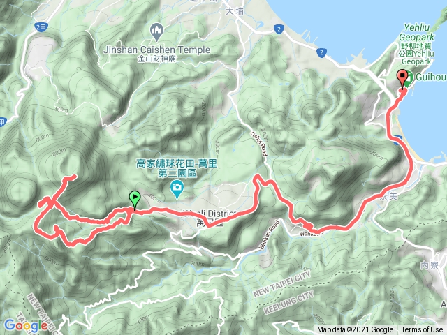磺嘴山+鹿堀坪