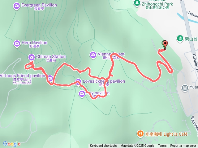 南柴山鼓山路步道口