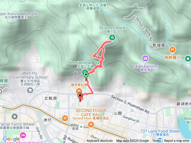 金面山剪刀石步道預覽圖