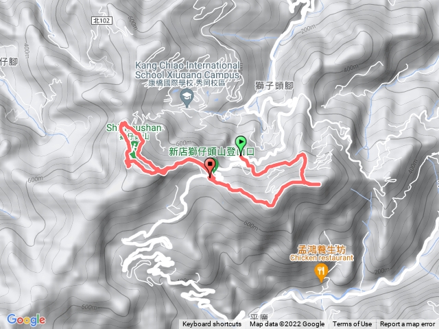 20221121鹿鵠崙-牛百葉山-猴洞尖-猴洞尖前峰-獅仔頭山前峰-獅仔頭山