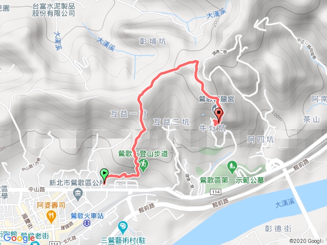 龜公山(龜崙山)，順走孫臏廟、鶯歌石、碧龍宮