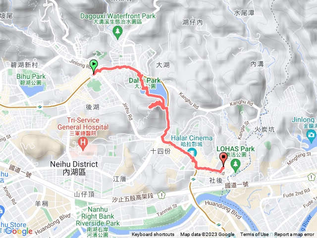 2023 #12 - 大湖公園 &白鷺鷥山親山步道（半圈）