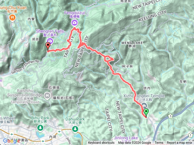 「暫存」汐止 - 五指山公墓 拱北殿 北港山 金明山 柯子林山 火燒坪山 車坪寮崙 五指山 聖人橋預覽圖