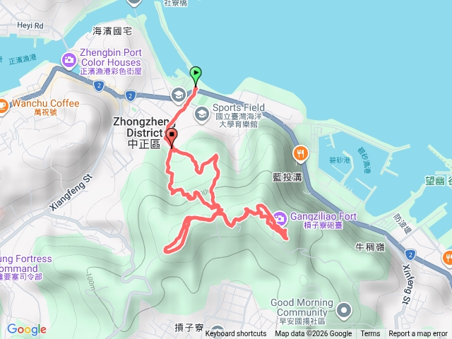 槓子寮炮台+槓子寮山