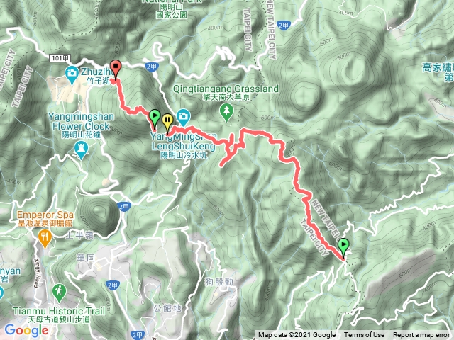 0320陽明山之東西大縱走 失敗