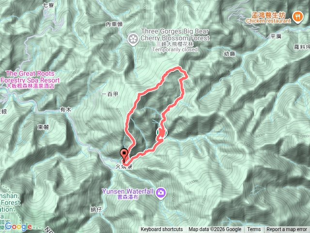 熊空山火燒寮竹坑山預覽圖