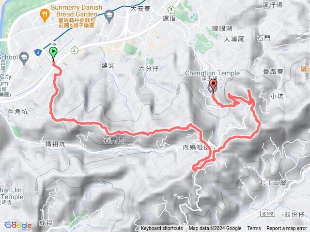 大暖尖山進承天禪寺出