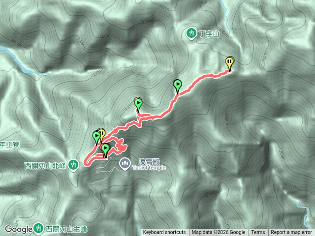 關刀山（連走西東峰）預覽圖
