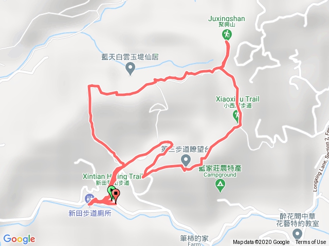 新田，聚興山