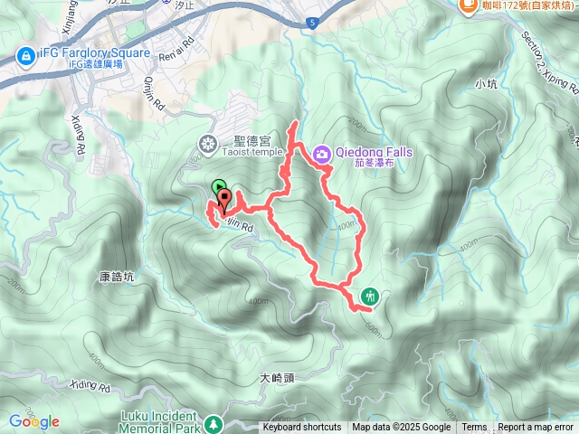 汐止大尖山-四分尾山-茄苳古道預覽圖
