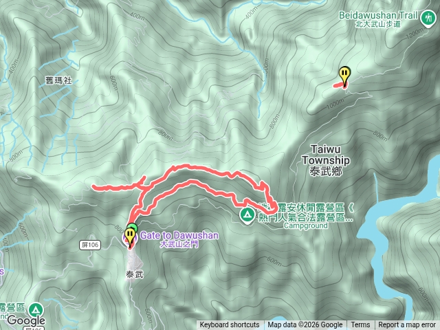 2026-05-23 [屏東泰武] 虻彈山主峰｜虻彈山東峰｜桑留守山｜桑留守山東北峰