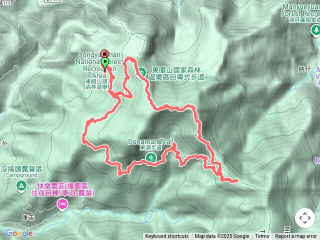 東眼山及東滿大O預覽圖