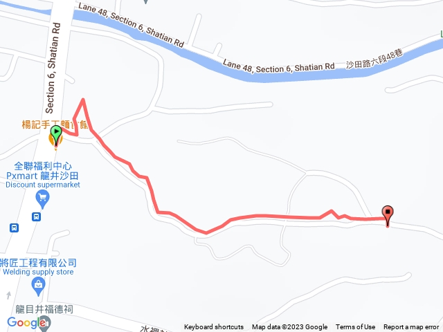 🔺台中/龍井/龍目井，H58m (三等三角點 | 3-104）