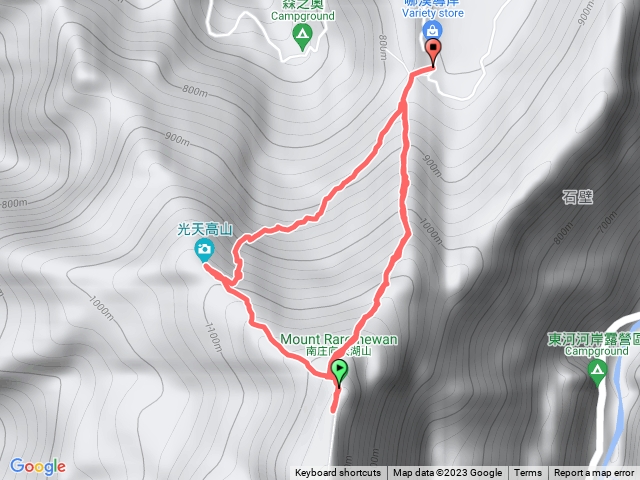 百大步道南庄向天湖山步道20231213