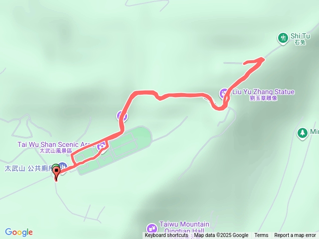 大雨+一個人Quemoy仙山