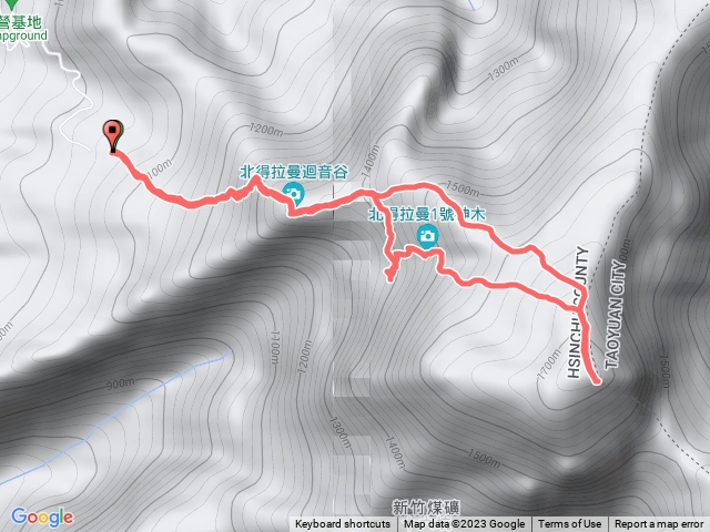 北得拉曼鳥嘴山 O走