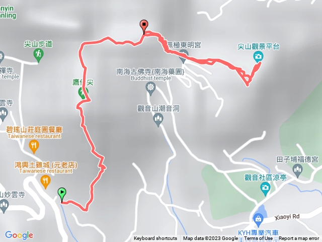 小北插尖山硬漢嶺