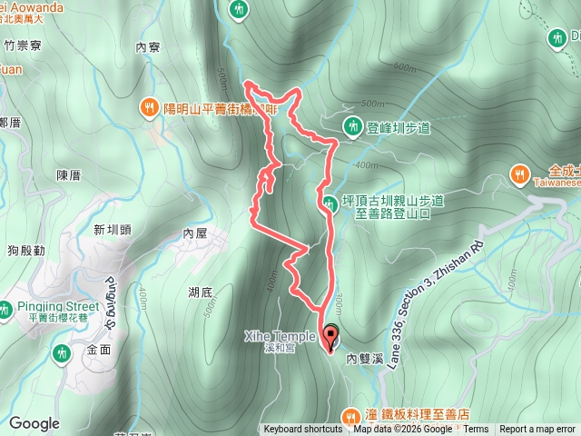 坪頂古圳｜登峰圳步道｜坪頂新圳｜大崎頭步道O型預覽圖