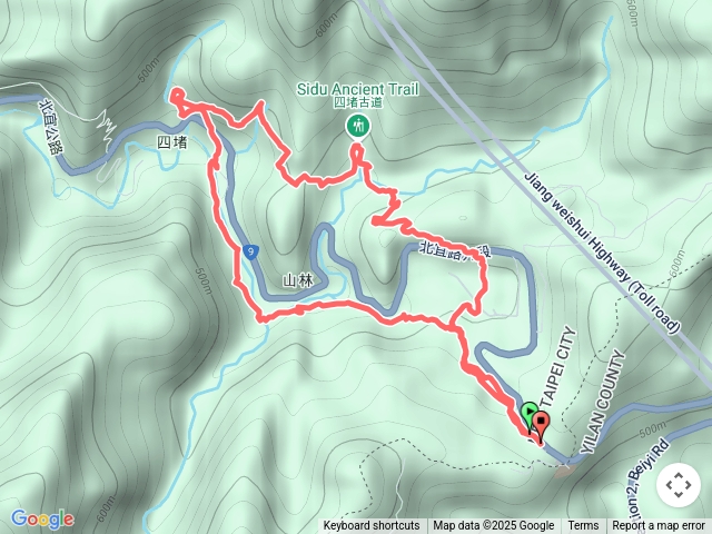 四堵溪畔古道環狀