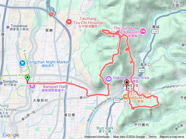 台中大坑繞一圈預覽圖