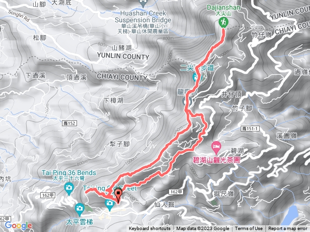 雲嘉五連峰（太平西峰）