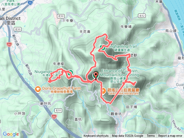 觀音山石壁腳-廖添丁亂走預覽圖