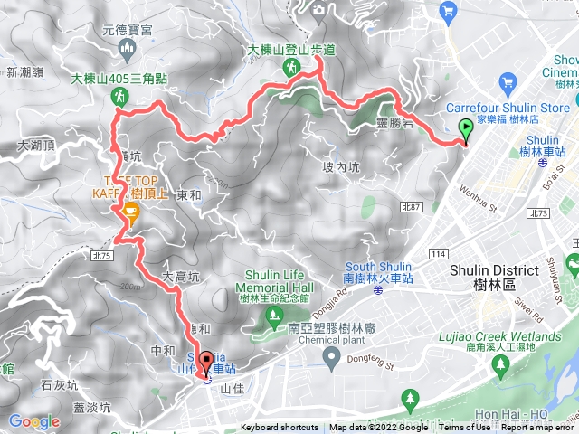 大同山青龍嶺大棟山