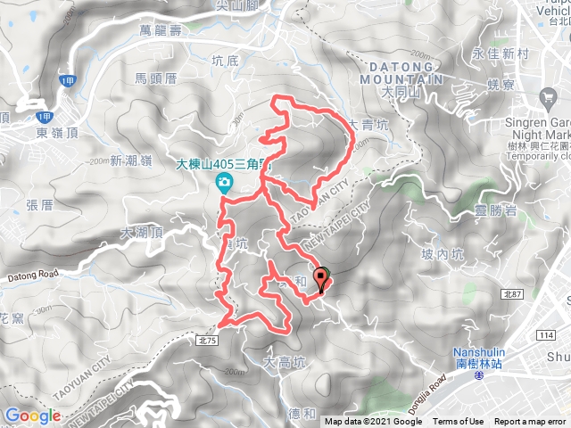 大棟山8字縱走