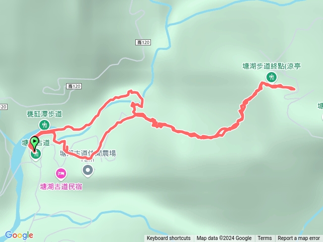 塘湖古道走甕缸罈瀑布健行路況良好預覽圖