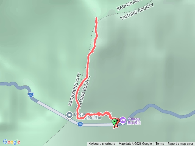 關山嶺山單攻