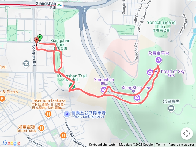 象山慢跑一圈 (六巨石上、一線天下)