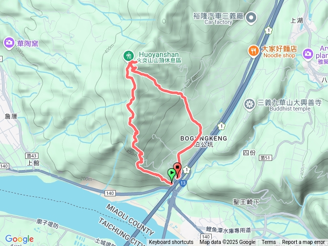 火炎山O繞