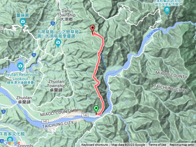 1110813 大司馬縱走（逆行馬克縱走）